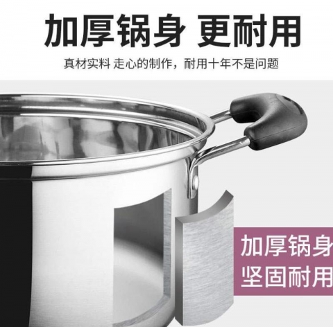 各种尺寸汤锅