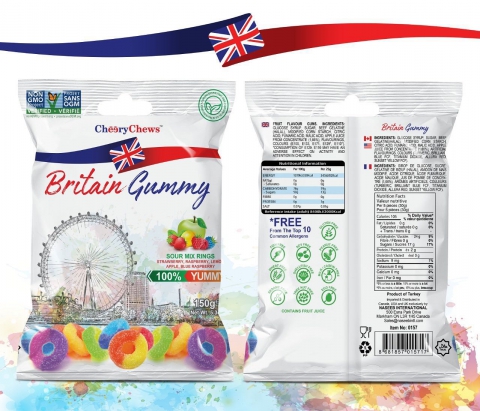 风靡全球！英国软糖Britain Gummy