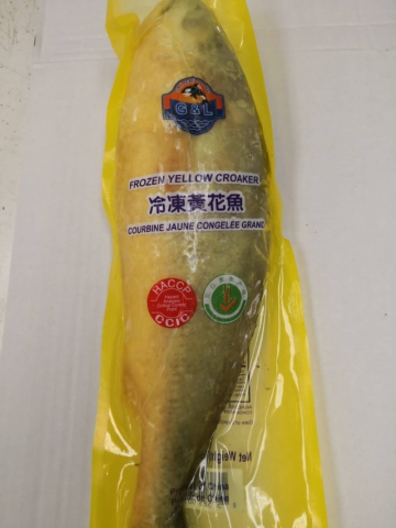 冷冻大黄花鱼 （2 条 400g/条）