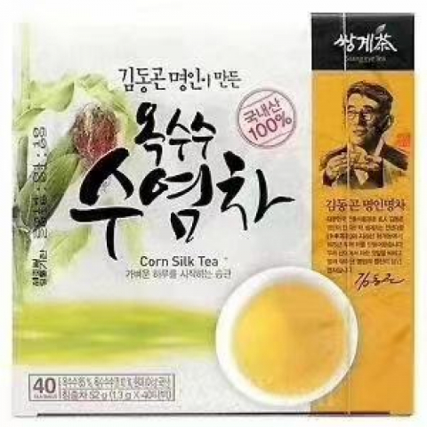 韩国名人玉米须茶又称（龍鬚茶」