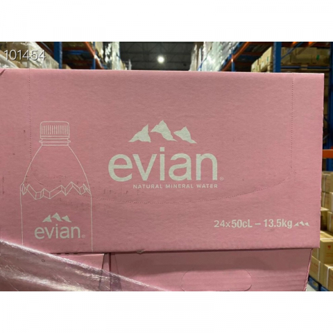 特价清货 Evian 依云天然矿泉水 进口品质保障 1箱24瓶*500ML