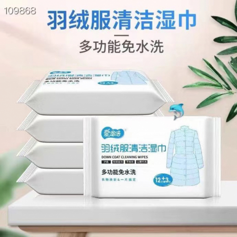 特价羽绒服清洁湿巾 超实用 10包