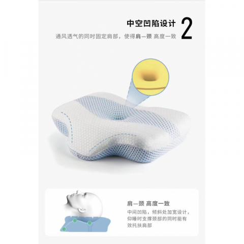 (批发)时尚护肩两用枕头*4