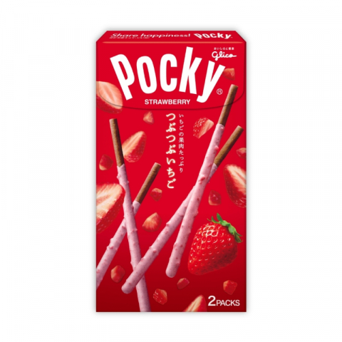 Glico格力高 Pocky百奇 草莓粒粒巧克力棒